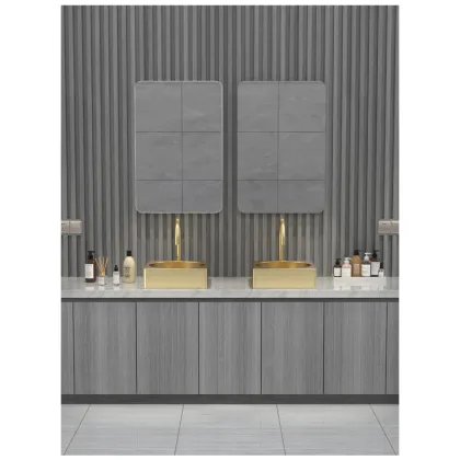 Modern Luxury Gold Stainless Steel Art Sink for Kitchen 304 Stainless Steel Foshan Sink