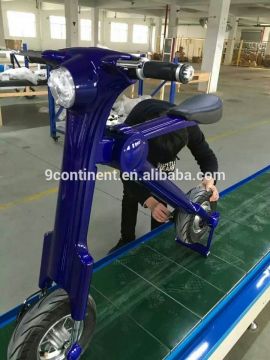2017 fashion folding improved k type SELF STAND foldingScooter electric