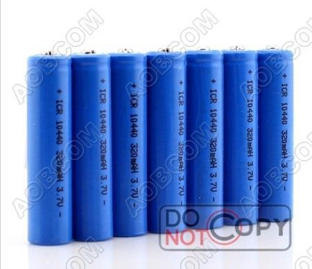 16340 700mah 3.7v Li-ion Rechargeable Battery, Long Cycle Life 3.7 Volt Lithium Battery