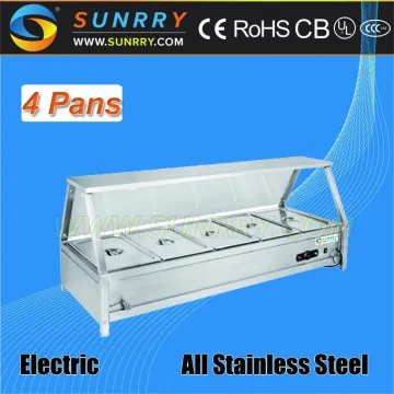 Stainless steel catering equipment table top electric food warmer keep food warm machine