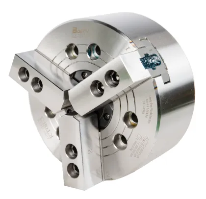 Factory 4 250mm 3 Jaw Lathe Chuck - ODM Pneumatic Rotary Chuck