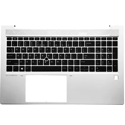 Backlit Palmrest US Keyboard for HP EliteBook 750 755 850 G7 G8 - M35816-001