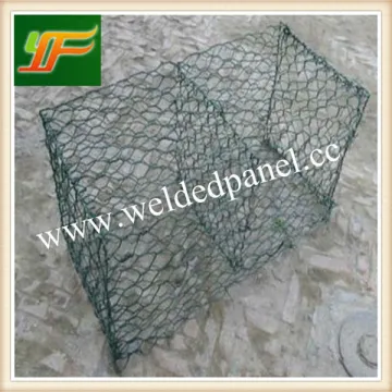 Gabions Application and hexagonal wire mesh Type 50X100mm Galvanized Welded Gabion Retaining Wall
