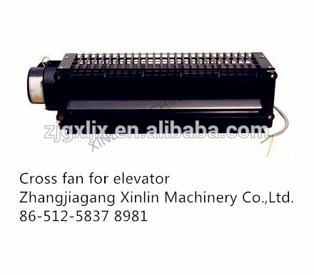 Cross fan for elevator/Lift part/elevator component