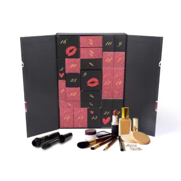 Perfume Paper Custom Cosmetic Advent Calendar Packaging Box