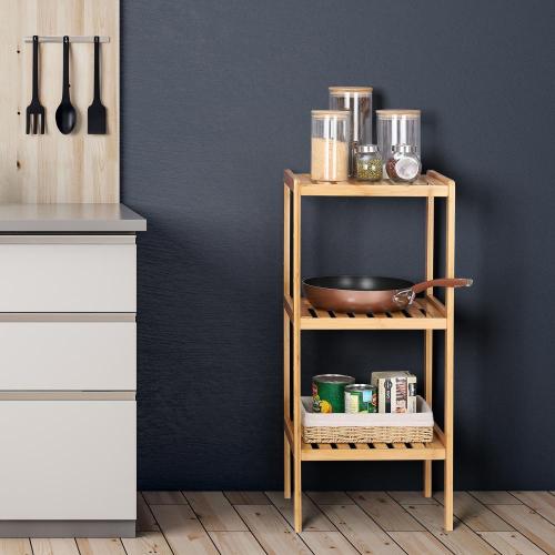 3-Tier Small Utility Freestanding Storage Shelf Rack