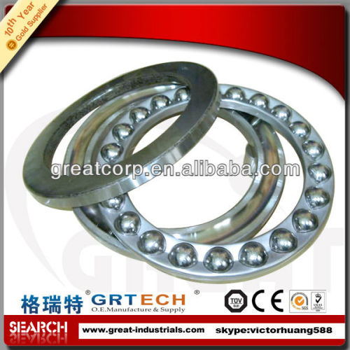 China manufacturer high quality thrust ball bearing 51104 51105