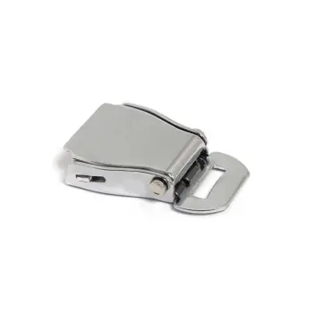 Aluminium Aircraft Safety Buckle - Double-Lock Carbon Steel Seat Buckle