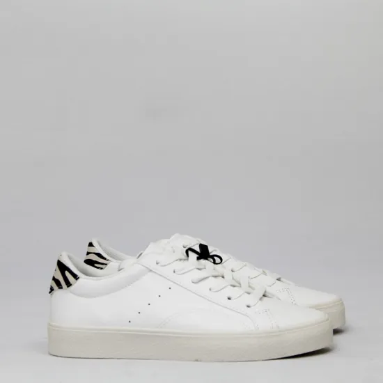 2021 white zebra stripes lightweight lady shoes