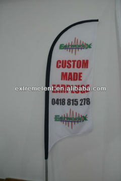 Advertising flag Banners/display beach banner flag/advertisement flying banner Language Option French
