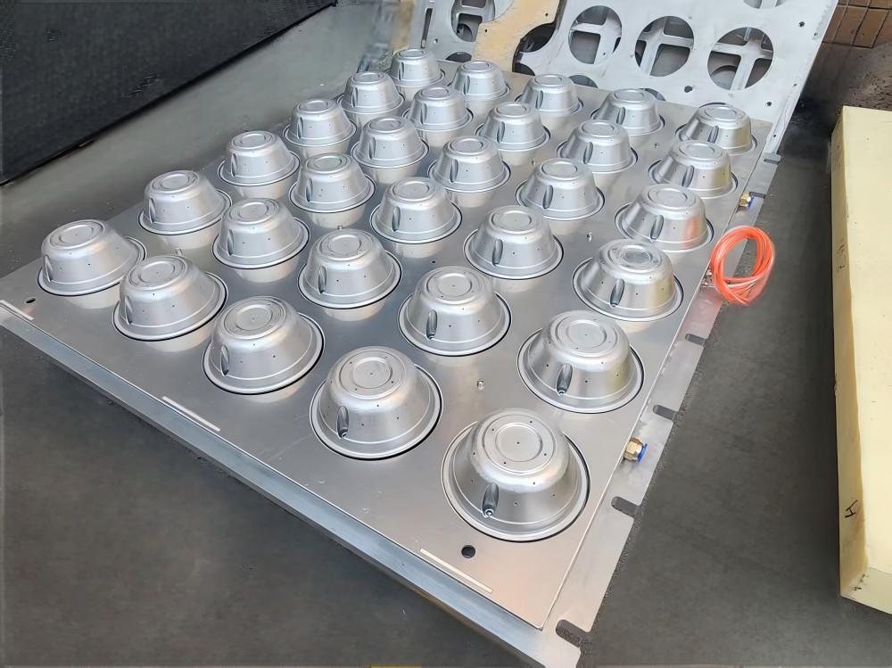 Pulp food box mold steady aluminum alloy mold