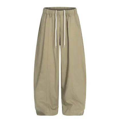 mens casual wide leg pants