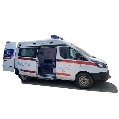 Ford Diesel 4X2 Ambulance Patient Transfer Transport Vehicle Ambulance