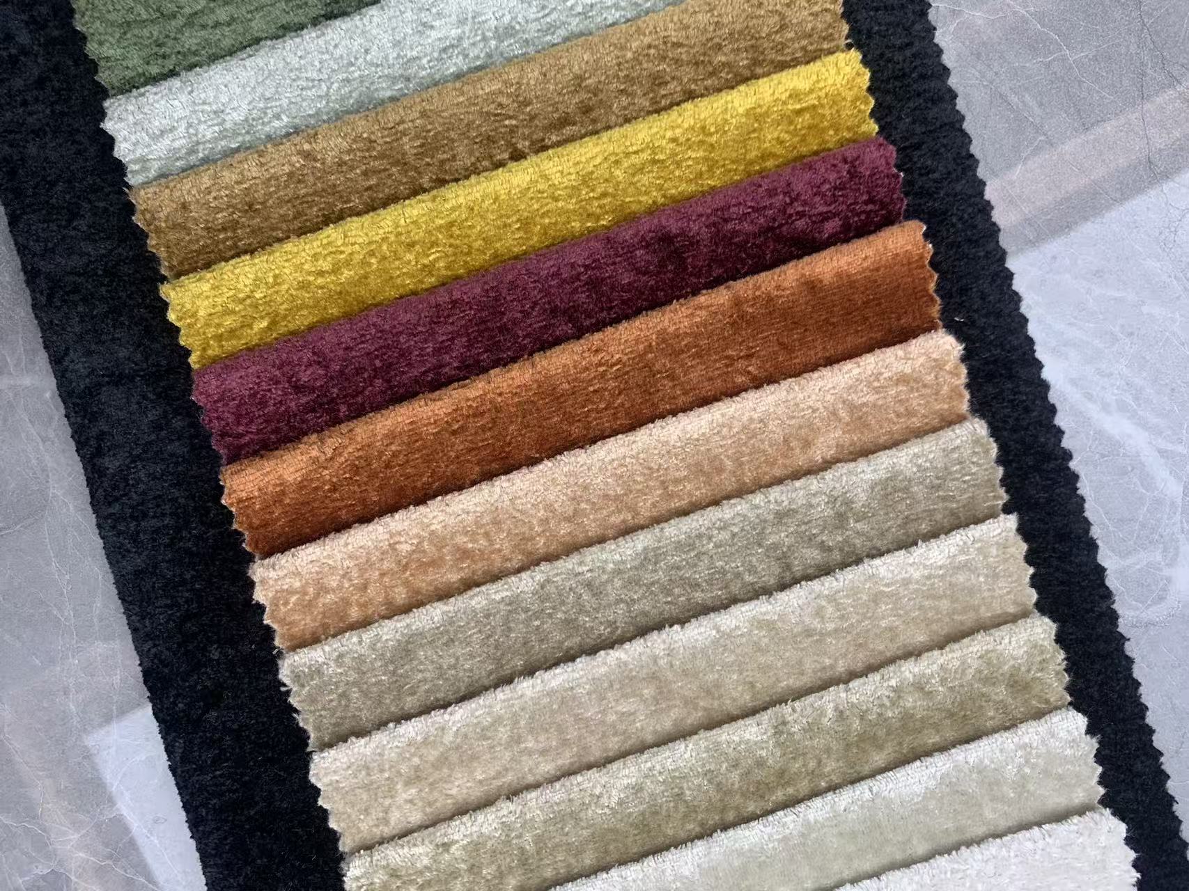 Velvet Upholstery Fabric for Sofa