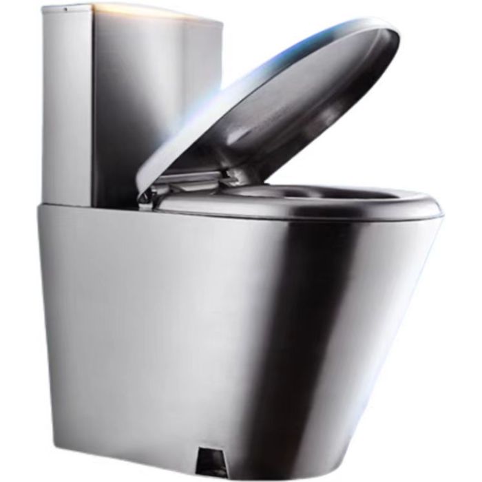 Toilettenschale aus Edelstahl
