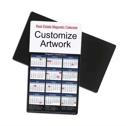 Custom 2024 Manufacturer's Fridge Calendar: Magnetic Calendar with To-Do List for Refrigerator