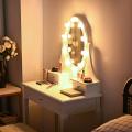 French Style 10 Led Lights Dressing Table Designs