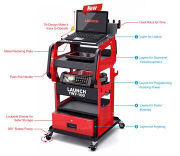 Steel Tool Trolley for Auto Repair