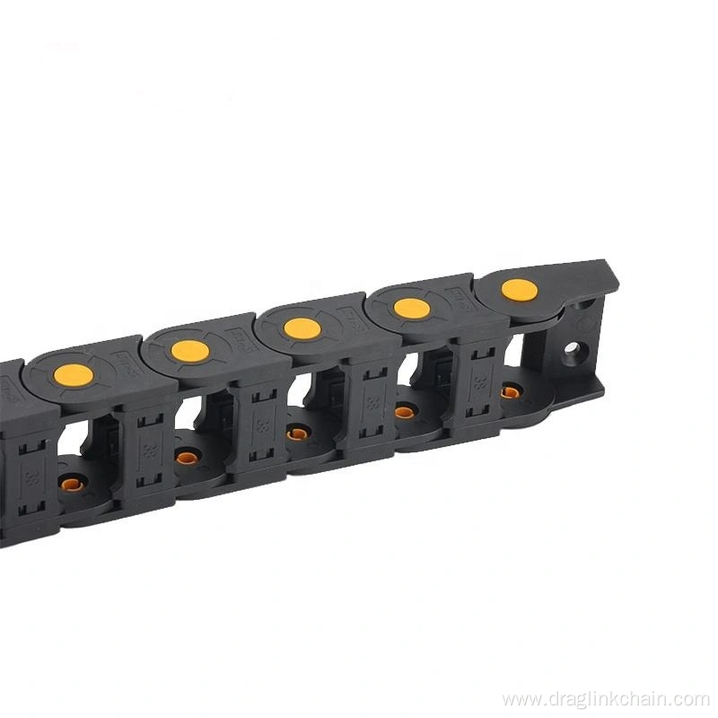 Low Noise Cable Drag Chain – Full Enclosed Nylon Towline For CNC Machines & Engravers (D35x60, 0.7m/1m)