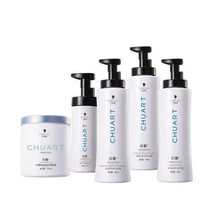 Top Shampoo and Conditioner Set for Wavy, Curly, Coily Hair with Elastin
