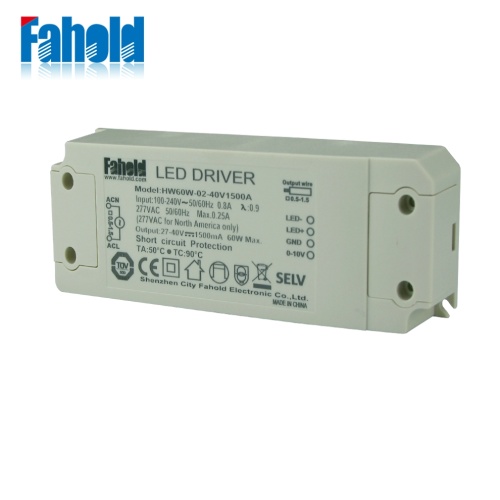 60W 0-10V Dimming Led Driver