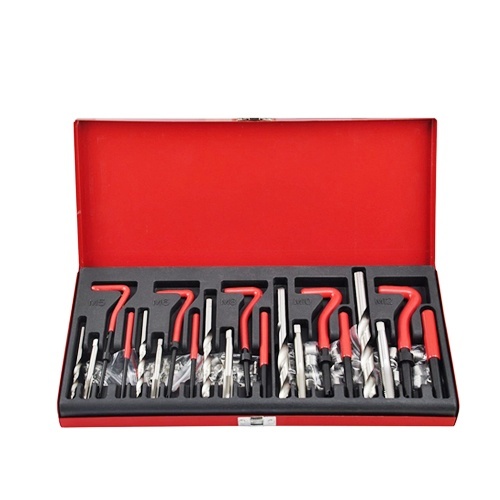 Stainless Steel 131 Thread Repair Tools Self-Tapping Screw Cone Drill Set Hand Sleeve Restorer