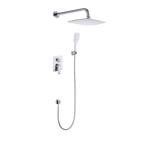 In Wall Bath Shower Mixer In-Wall Bathroom Copper Shower Set Manufactory