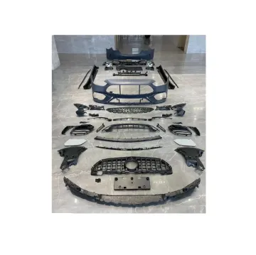 Mercedes-Benz W206 C-Class AMG Look Front Rear Bumper Diffuser Body Kit