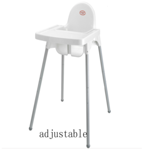 Детский пластиковый регулируемый обеденный стул High Chair