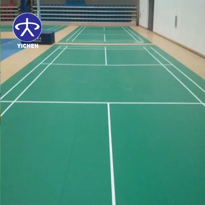 International Standard Badminton PVC Flooring 4.5mm Thick Waterproof Sports Floor