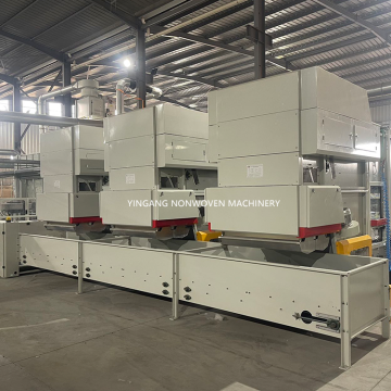 Ying Yang Thermal Bonded Soft Bard Fiber Mattress Wadding Production Line