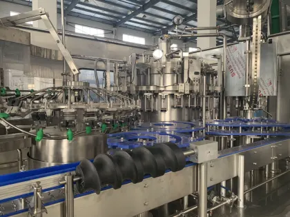 Bottle Filling Machine Line for Lemon Soda Beverage