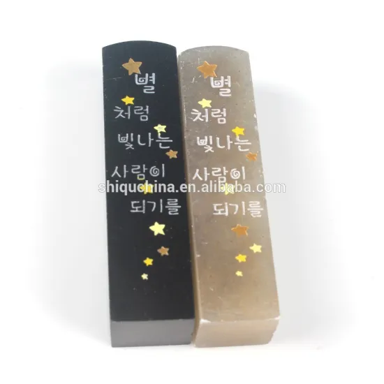 New arrival handmade stone stamper for kids