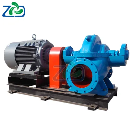 High Flow Aquaculture Sea Water Pumps with Brass Impellers