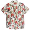 Men Casual Cotton Shirt Men Casual Cotton Cock Print Short Shirt Manufactory