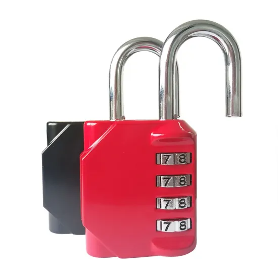 High Quality Outdoor 4 Digit Password Padlock Zinc alloy