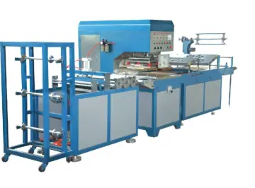 Automatic soft pvc wristband making machine
