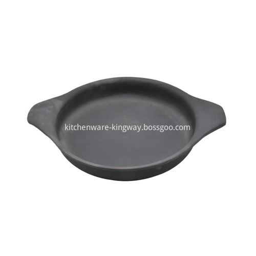 Cast iron portion pan