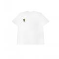 T-shirt de coton de plage lourde de logo masculin