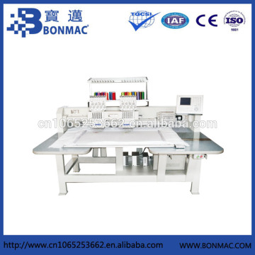 BM-902C Compact double head 9 needle computer embroidrey machine for cap