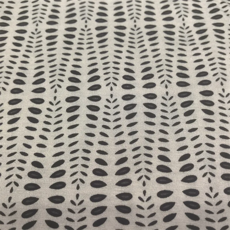 พรีเมี่ยม 95% วิสโคส 5% ผ้าสแปนเด็กซ์สำหรับเดรส