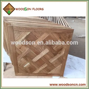 Luxury Hand Made Oak Solid Versailles Parquet Flooring Tiles