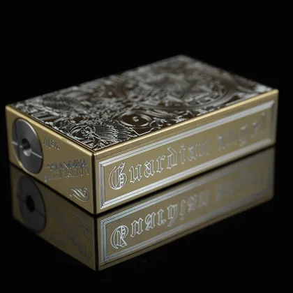 Engraved Dual 18650 Guardian Angel Box Mod