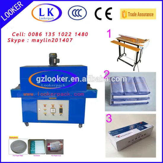 Heat Shrink Wrap Packing Machine for Bottle