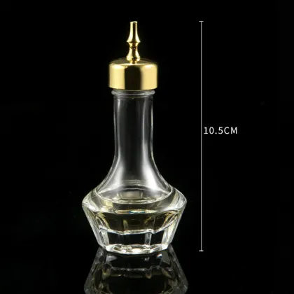 Classic Design Glass Absinthe Bitters Bottle with Dasher Top - 1.7oz/50ml Barware Kit