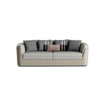 3 Sitzer bequemes Sofa mit Kissen