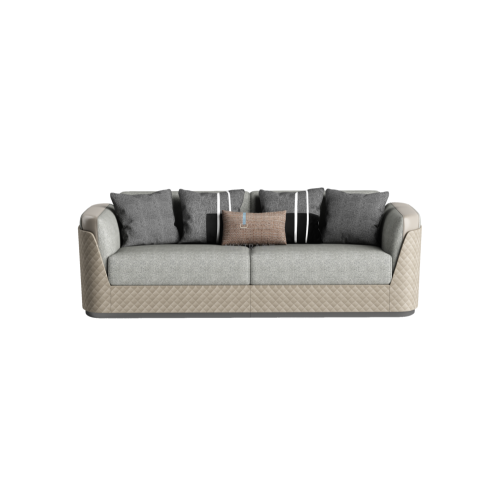 Sofa confortable 3 places avec coussins