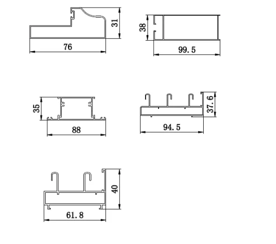 Aluminum Profiles for Windows and Doors in Malaysia