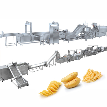 ポテトチップスとポテトチップス加工機械：新しいフローズンフライドポテト生産ライン