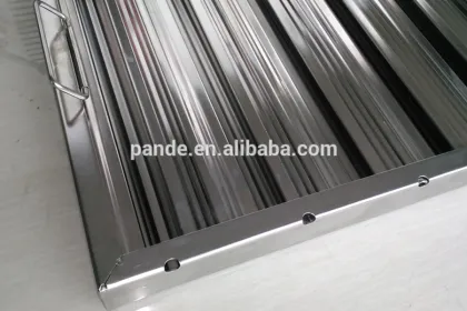 baffle filter/range cooker hood filter/Grease Filters/Chimney Baffle Filters